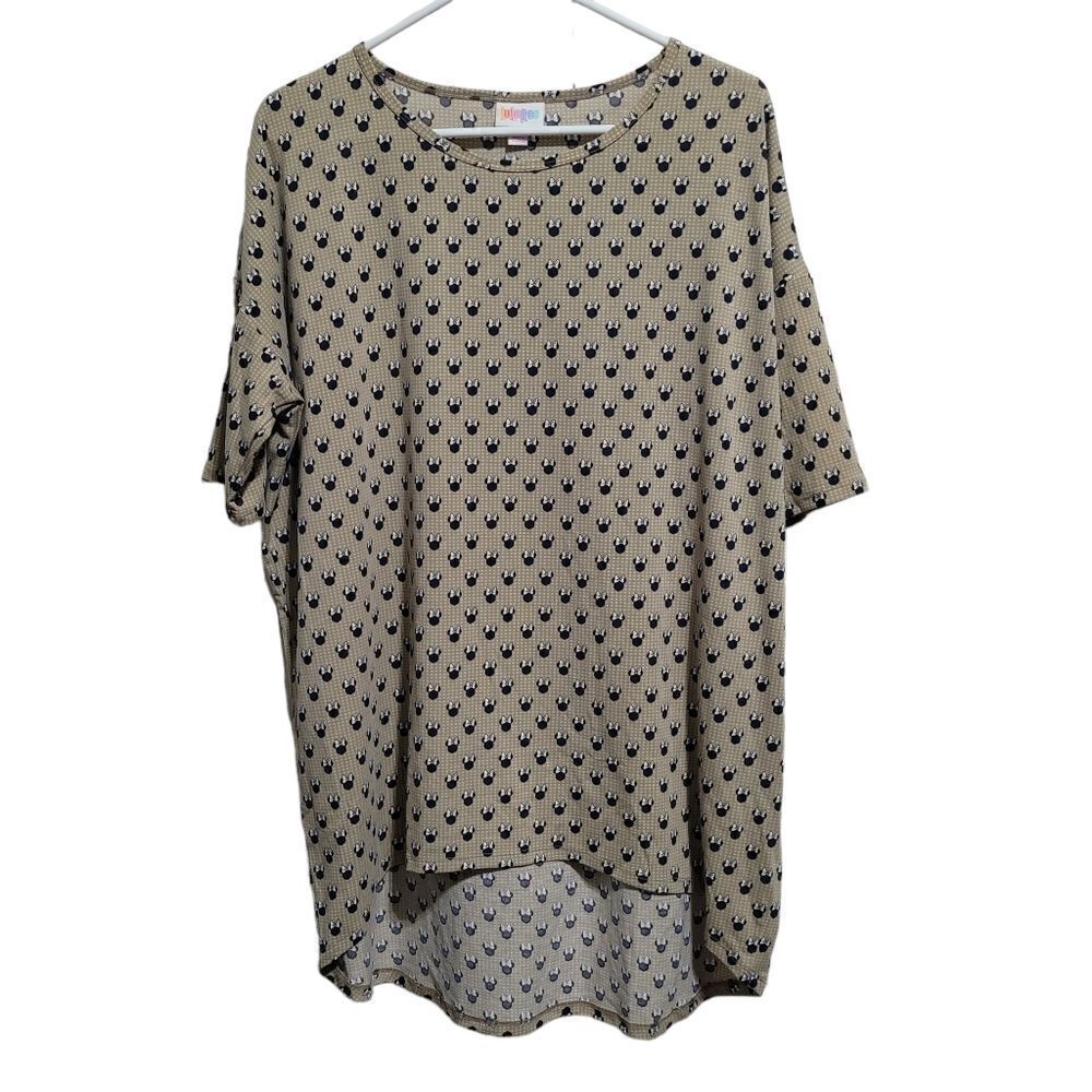 LuLaRoe / Disney high low top Minnie mouse